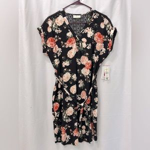 Black Floral Dress